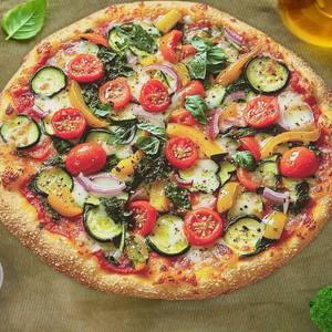 Mixed Veg Cheese Pizza