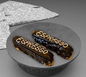 Espresso Creme Eclairs