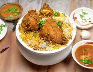 Chicken Dum Biryani.