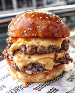 Chicken Double Down Burger