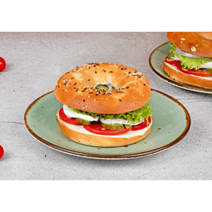 Bagel Sandwich [Veg preparation]