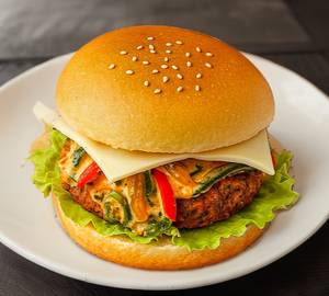 Chicken Double Cheese Burger