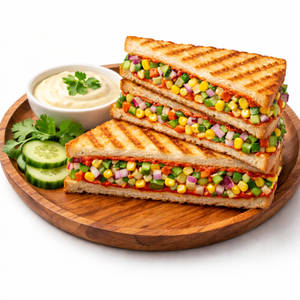 Pizza Corn Sandwich