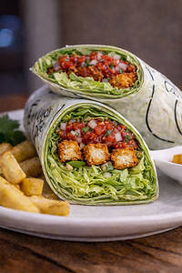 Crunchy Paneer Wrap