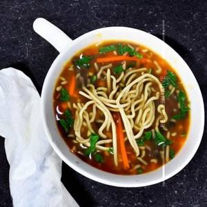 Veg Noodles Soup