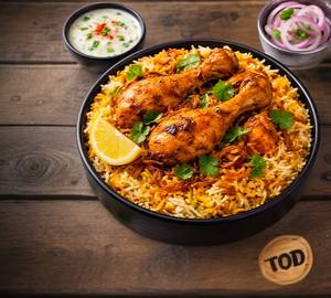 Chicken Tangdi Biryani