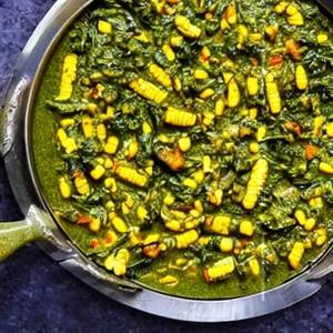 Palak Corn  
