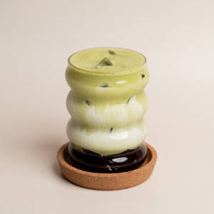 Blueberry Iced Matcha