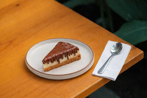 Nutella Cheese Cake Slice