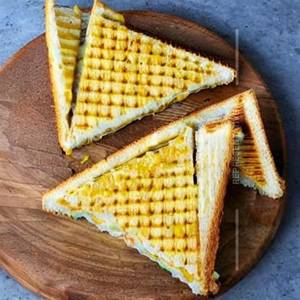 Corn Cheese Grilled Sandwich