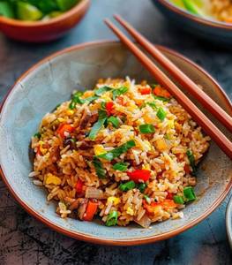 Burnt Garlic Fried Rice