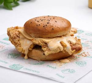 Special chicken zinger burger
