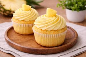 Pineapple Paradise Cup Cake [2 pc]