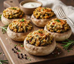 Tandoori Stuffed Mushroom
