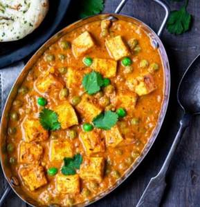Matar Paneer Half