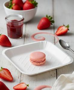 Strawberry Macaron