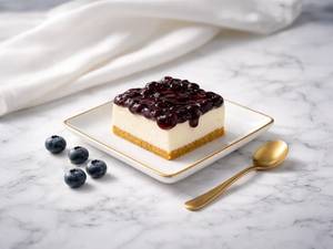 Blueberry Cheesecake Slice