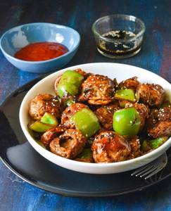 Chilli Mushroom Dry