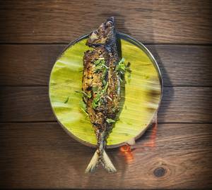 Mackerel (Bangude) Banana Leaf Fry
