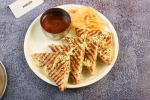Grilled Mushroom Cheese Sandwich