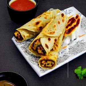 Nizami's sp.paneer roll.