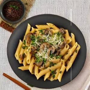 Grilled Mushroom Pasta