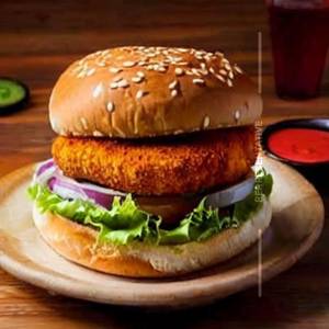 Tandoori paneer burger