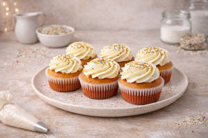 Vanilla Dream Cup Cake [6 pc]