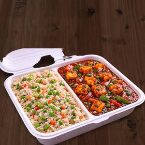 Veg Fried Rice + Chilli Paneer