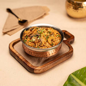 Mushroom Schezwan Fried Rice