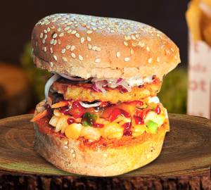 Pasta burger