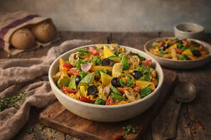 Chipotle Sauteed Vegetable Pasta