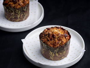 Blueberry Granola Muffin.
