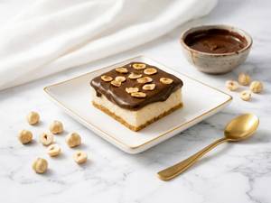 Hazelnut Rocher Cheesecake Slice