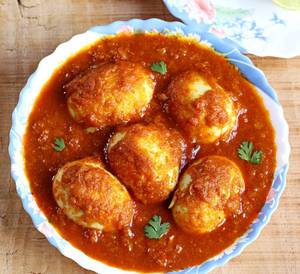Egg Masala (Thick Gravy)