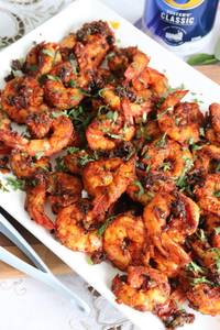 Burn & Chilly Plum Sauce Prawn