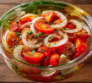 Onion Tomato Lemon Salad