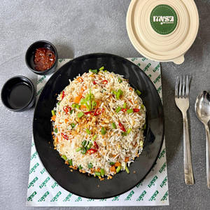 Prawns Burnt Chilli Garlic Fried Rice