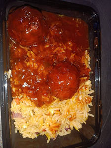 Fried Rice & Manchurian Gravy Box