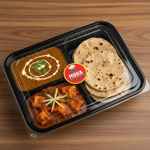 Dal Makhani + Kadhai Paneer + 3 Tandoori Roti