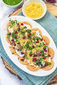 Dahi Balla Papdi Chaat