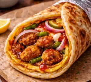 Egg chicken roll
