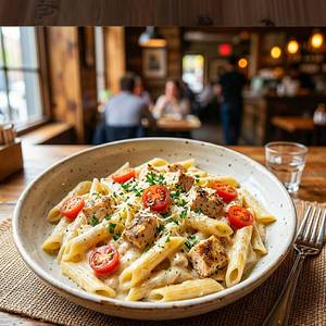 Chicken White Sauce Pasta