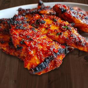 Grilled Hot And Spicy Strips