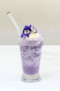Blueberry & Lavender Milkshake