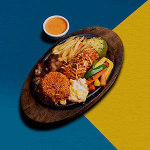 Paneer Tikka/tofu Sizzler