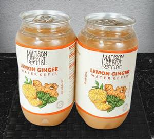 Lemon Ginger Water Kefir (1) ( 300Ml)