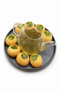 Mutton Kheema Pani Puri