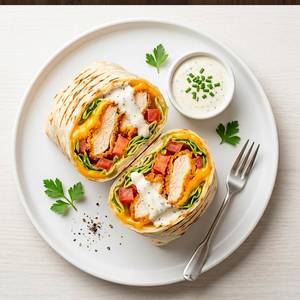 Loaded Crispy Chicken Wrap