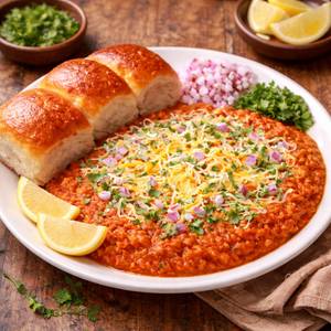 Cheese Pav Bhaji [2 Pav]